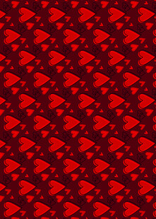 红色几何图案纹理背景