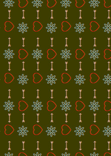复古几何花纹无缝图案