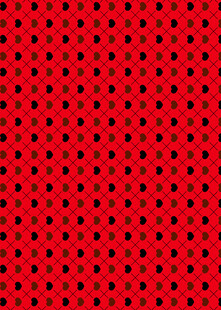 红色波点纹理背景