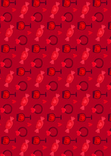 红色纹理图案背景