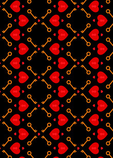 红黑几何图案装饰纹理