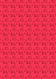 红色底纹带图案纹理背景