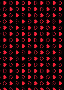 红色爱心图案背景纹理