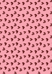 粉色心形图案纹理背景