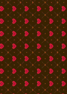 心形图案背景纹理设计