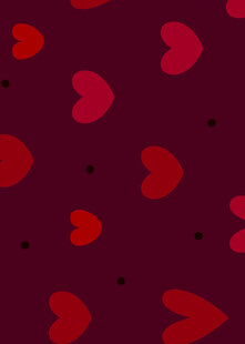 心形图案背景纹理