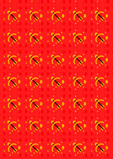 红色背景的重复图案