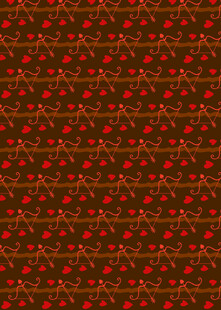 红色几何图案纹理背景