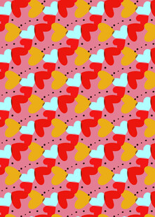 多彩几何图案背景