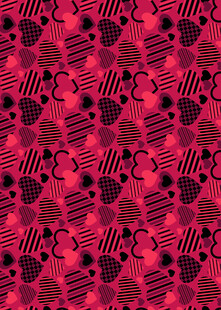 粉色几何花纹图案背景