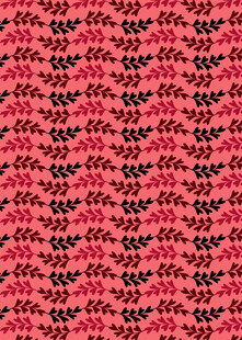 粉色黑纹几何图案织物