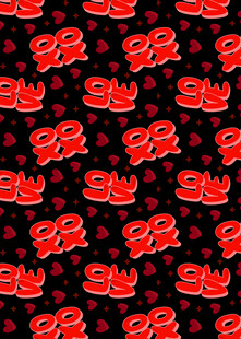 红色数字99图案背景