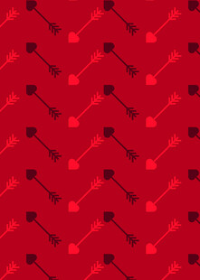 红色几何图案无缝背景