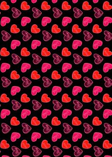 心形图案背景纹理