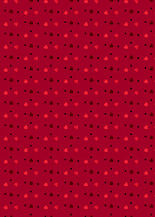 红色波点图案纹理背景