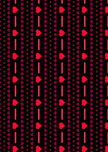 红色几何图案无缝背景
