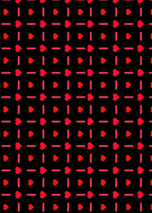 红黑几何图案背景纹理