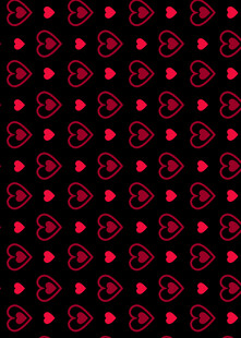 红色几何图案无缝背景