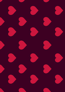 心形图案背景 