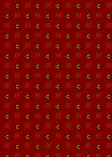 红色底纹带金色图案纹理