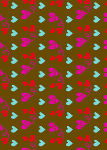 多彩几何图案背景纹理