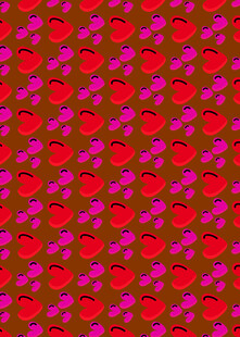 红色花纹图案背景纹理