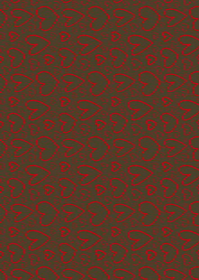 深红底点缀红色图案纹理