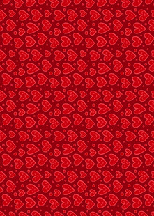 红色心形图案背景纹理