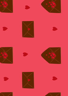 粉色底几何图案装饰纹理