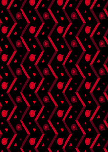 红色几何图案背景纹理