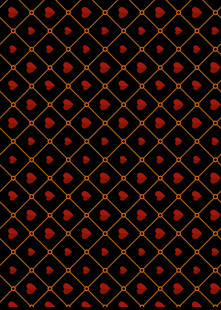 心形图案黑色背景纹理