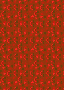 红色几何图案纹理背景