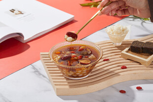 红糖酒酿小丸子