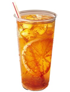 冰爽橙片茶饮