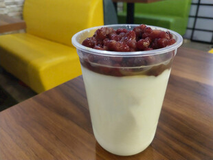 酸奶配果干甜品杯 红豆双皮奶