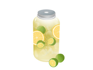 一瓶柠檬茶茶