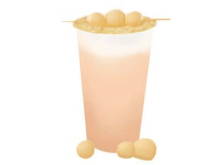 珍珠奶茶饮品图