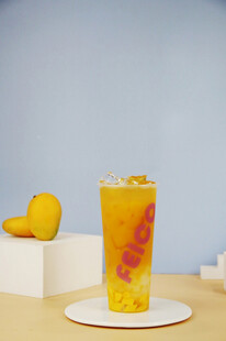 多肉芒芒鲜果茶