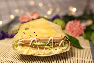 芝士火腿肠煎饼