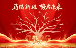 马年年会背景