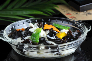 凉拌木耳蔬菜拼盘