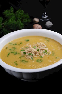 鲜香金汤肉丝羹