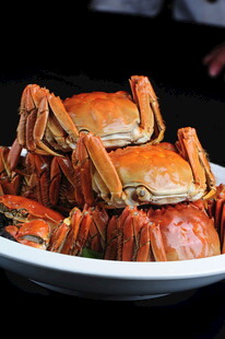 一盘美味大闸蟹