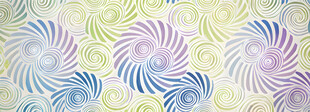 梦幻螺旋花纹背景图案