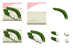 青豆剥开过程展示