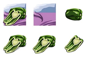 青椒多角度展示图