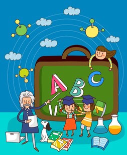 儿童欢乐开启学习新旅程