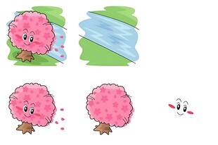 樱花树生长过程动画展示