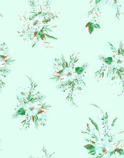 小碎花 大花 水彩花 手绘花