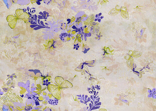 淡彩花卉图案纹理